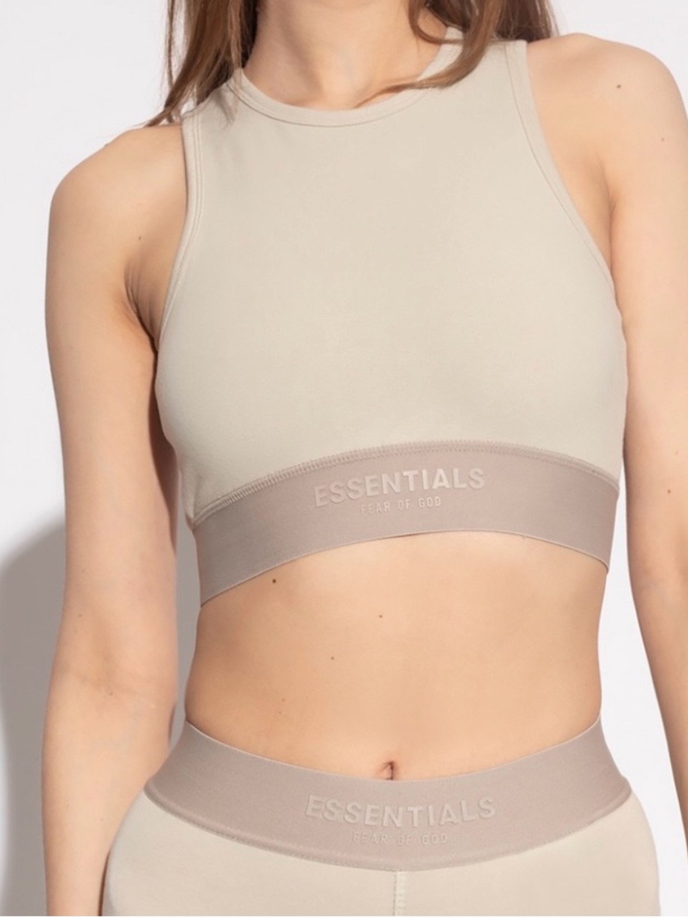 Essentials Fear Of God Women's
Wheat Sport Tank Top